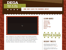 Tablet Screenshot of degaville.com